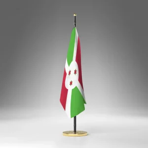 bandiera del Burundi da tavolo
