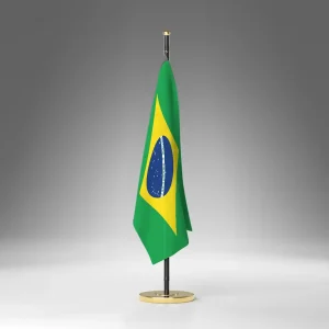 bandiera del Brasile da tavolo