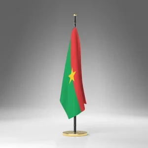 bandiera del Burkina Faso da tavolo