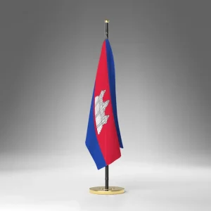 bandiera della Cambogia da tavolo