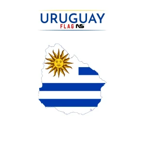 mappa dell'Uruguay 