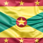 Bandiera Grenada 100×150 cm da interno