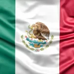 Bandiera del Messico 100×150 cm