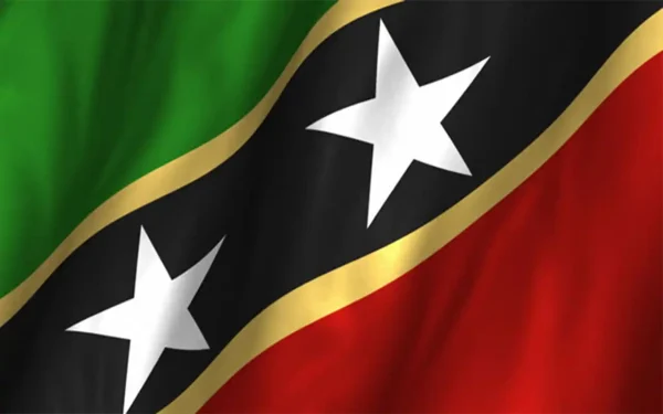 bandiera Saint kitts ns bandiere