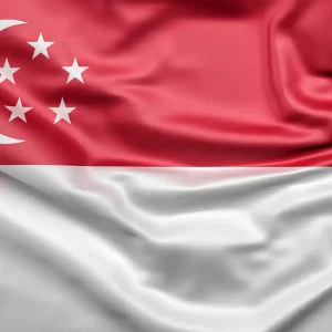 Bandiera Singapore 100×150 cm da interno