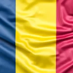 Bandiera Ciad 100×150 cm da interno