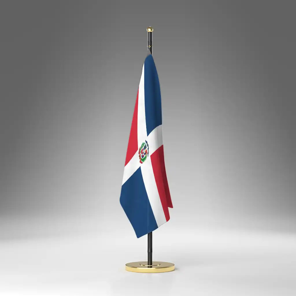 Abito Casual Senza Maniche A Vita Alta Con Stampa Bandiera Repubblica Dominicana, Tasche Laterali, Leggero, Per Estate E Spiaggia