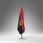 Bandiera Angola 17×24 cm da tavolo