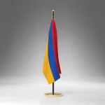 Bandiera Armenia 17×24 cm da tavolo