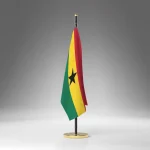 Bandiera Ghana 17×24 cm da tavolo