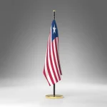 Bandiera Liberia 17×24 cm da tavolo