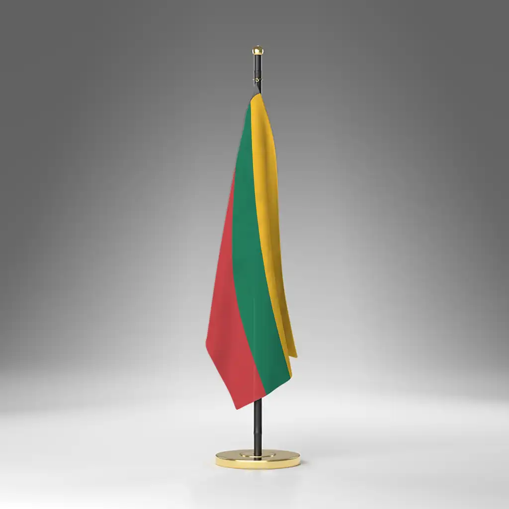 bandiera-da-tavolo-lituania-ns-lithuania-flag Bandiera Lituania 17×24 cm - immagine 1