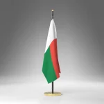 Bandiera Madagascar 17×24 cm da tavolo