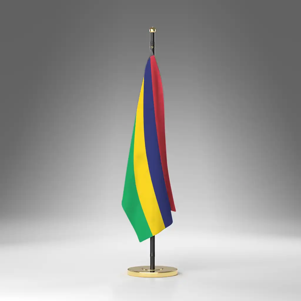bandiera-da-tavolo-mauritius-ns Bandiera Mauritius 17×24 cm da Tavolo - immagine 1