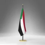 Bandiera Sudan 17×24 cm da tavolo