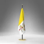 Bandiera Città del Vaticano 17×24 cm