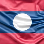 Bandiera Laos 100×150 cm da interno