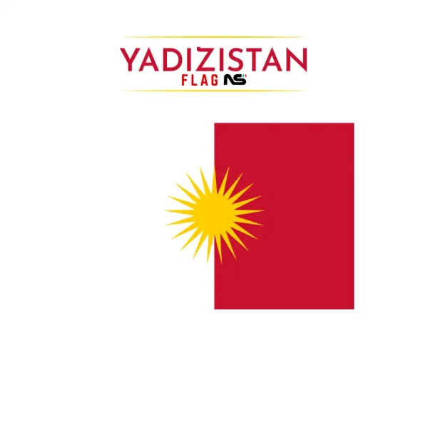 mappa Yazidistan ns bandiere