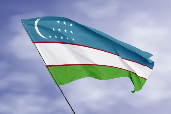 mockup bandiera Uzbekistan ns bandiere