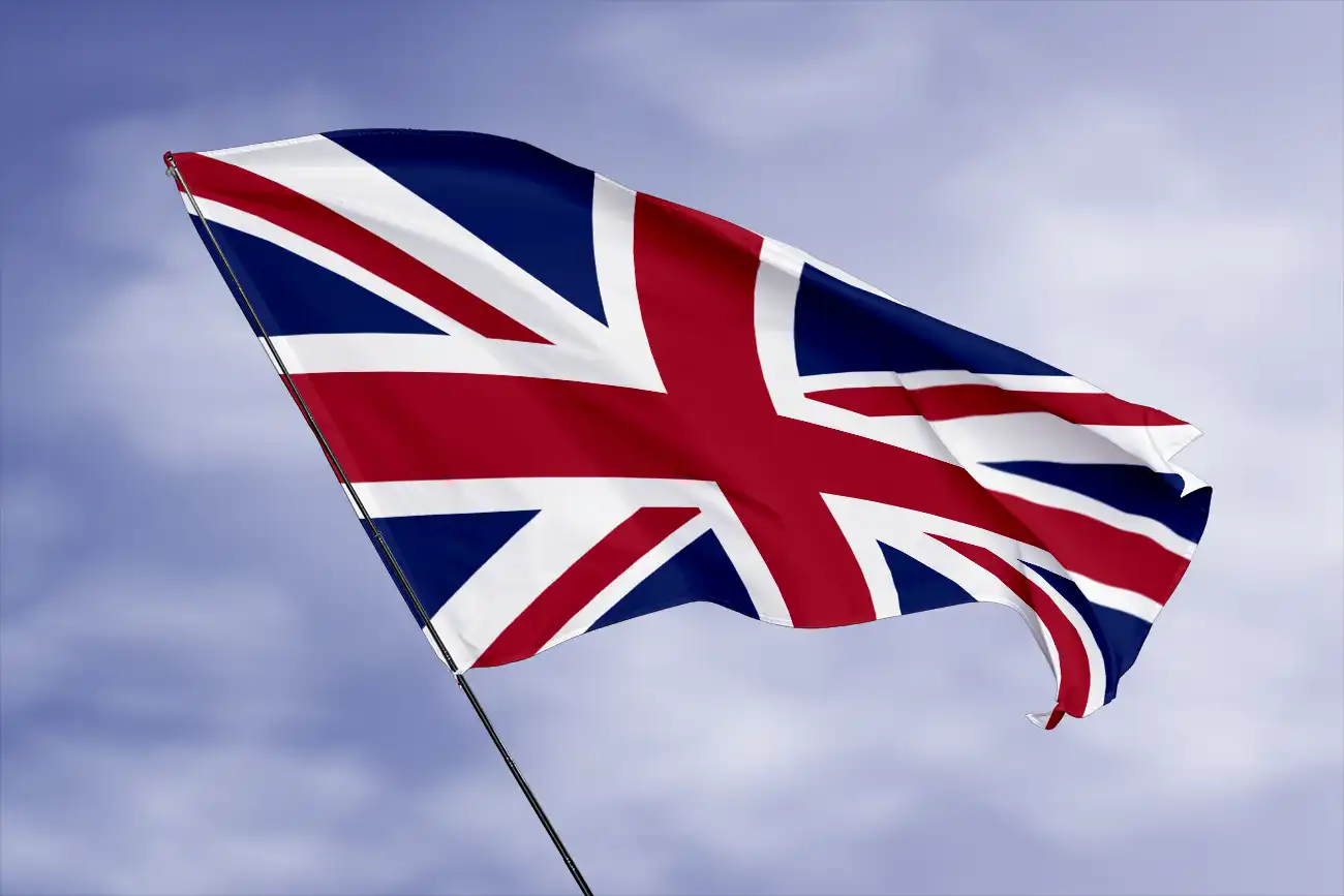 mockup bandiera uk united kingdom ns bandiere